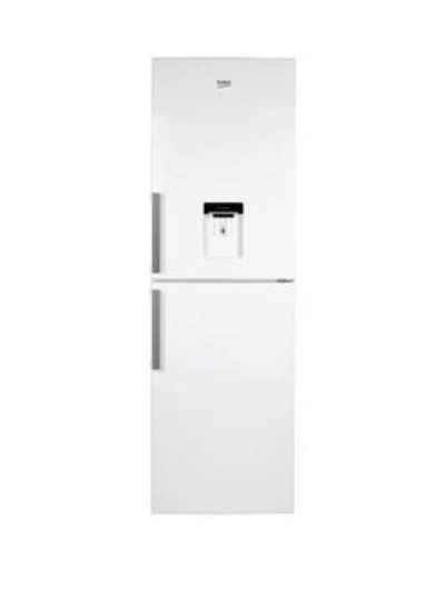 Beko Cfp1691Dw 60Cm Frost Free Fridge Freezer With Water Dispenser - White Beko Cfp1691Dw 60Cm Frost Free Fridge Freezer With Water Dispenser - White